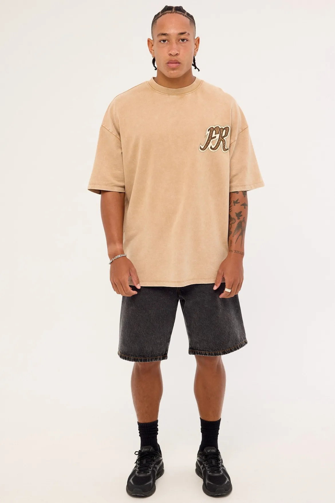 Heritage Tee Tan Wash