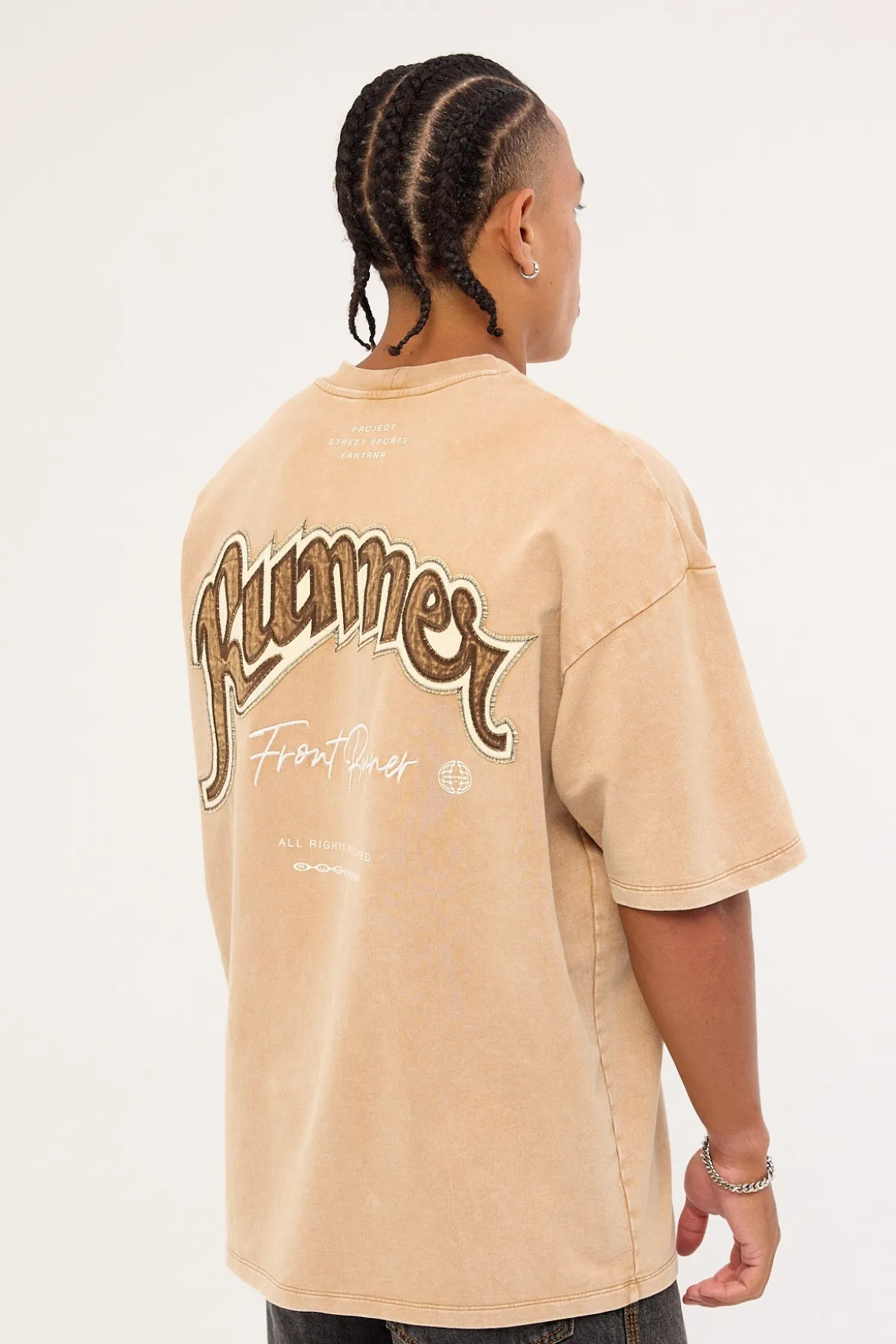 Heritage Tee Tan Wash
