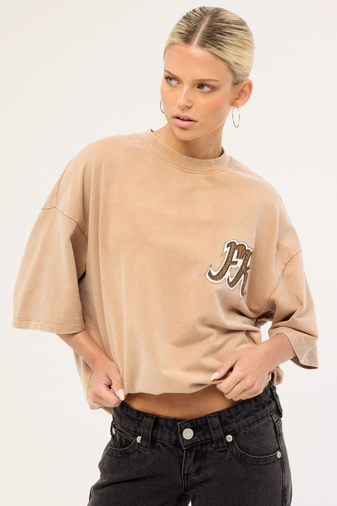 Heritage Tee Tan Wash