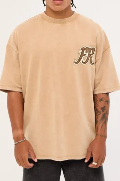Heritage Tee Tan Wash