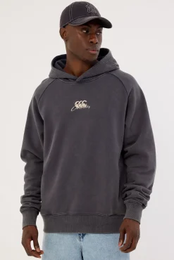 Heritage Washed Hoodie 96E India Ink