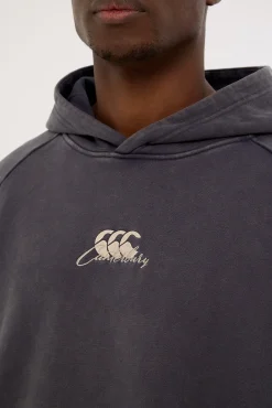 Heritage Washed Hoodie 96E India Ink
