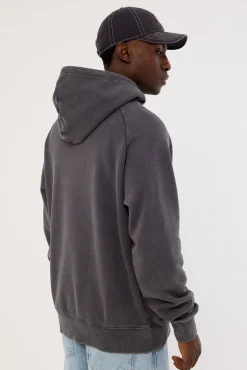 Heritage Washed Hoodie 96E India Ink