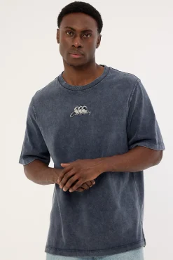 Heritage Washed T-Shirt 96E India Ink