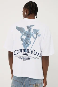 Hermes Loopback Easy Tee White