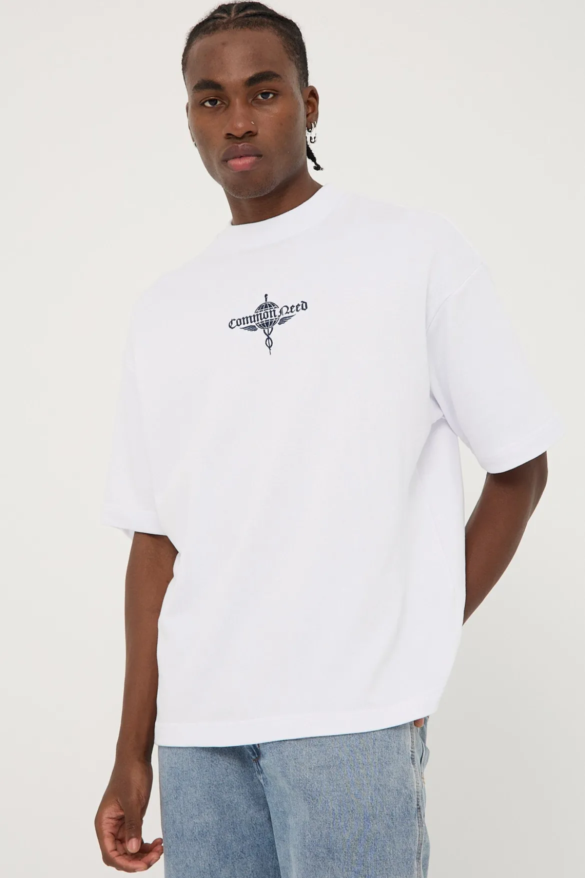 Hermes Loopback Easy Tee White
