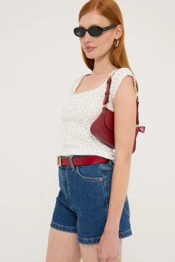 High Relaxed Short Indigo Dream