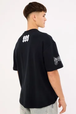 Highway Loopback Street Tee Anthracite Black