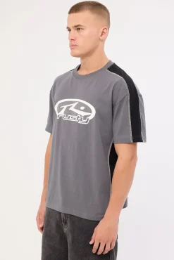 Hit Up Tee Steel