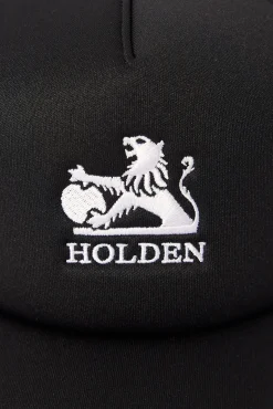 Holden Retro Logo Foamy Trucker Black
