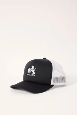 Holden Retro Logo Foamy Trucker Black