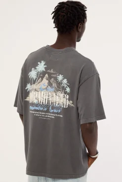 Horizon Heavyweight Easy Tee Washed Black