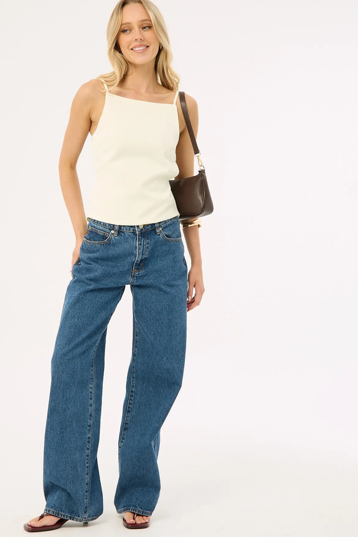 Horizon Tie Top Soft Lemon