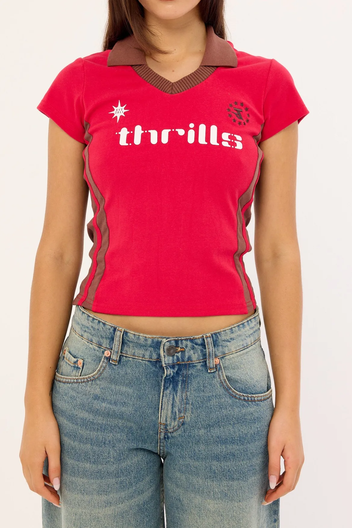 Hot Shot Polo Club Tee Cherry