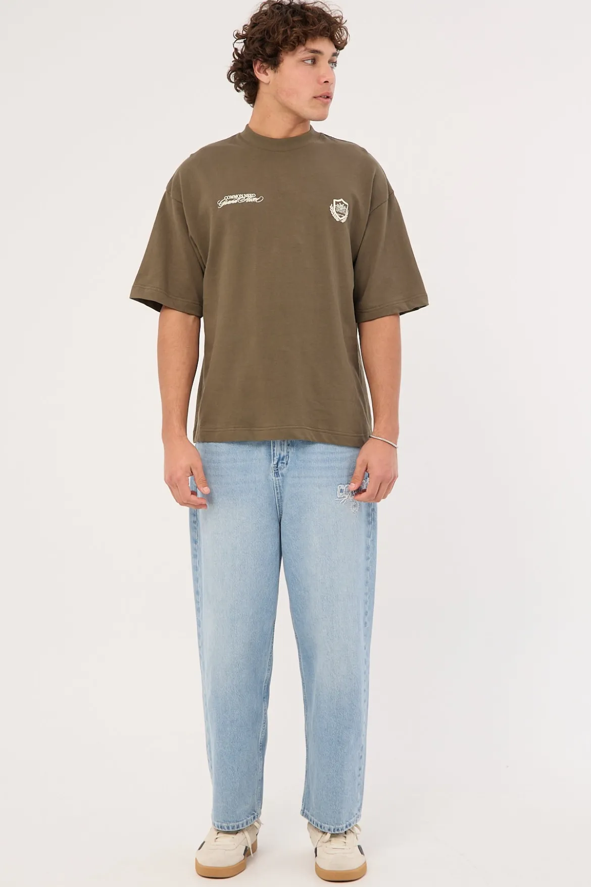 Hotel Heavyweight Easy Tee Deep Olive
