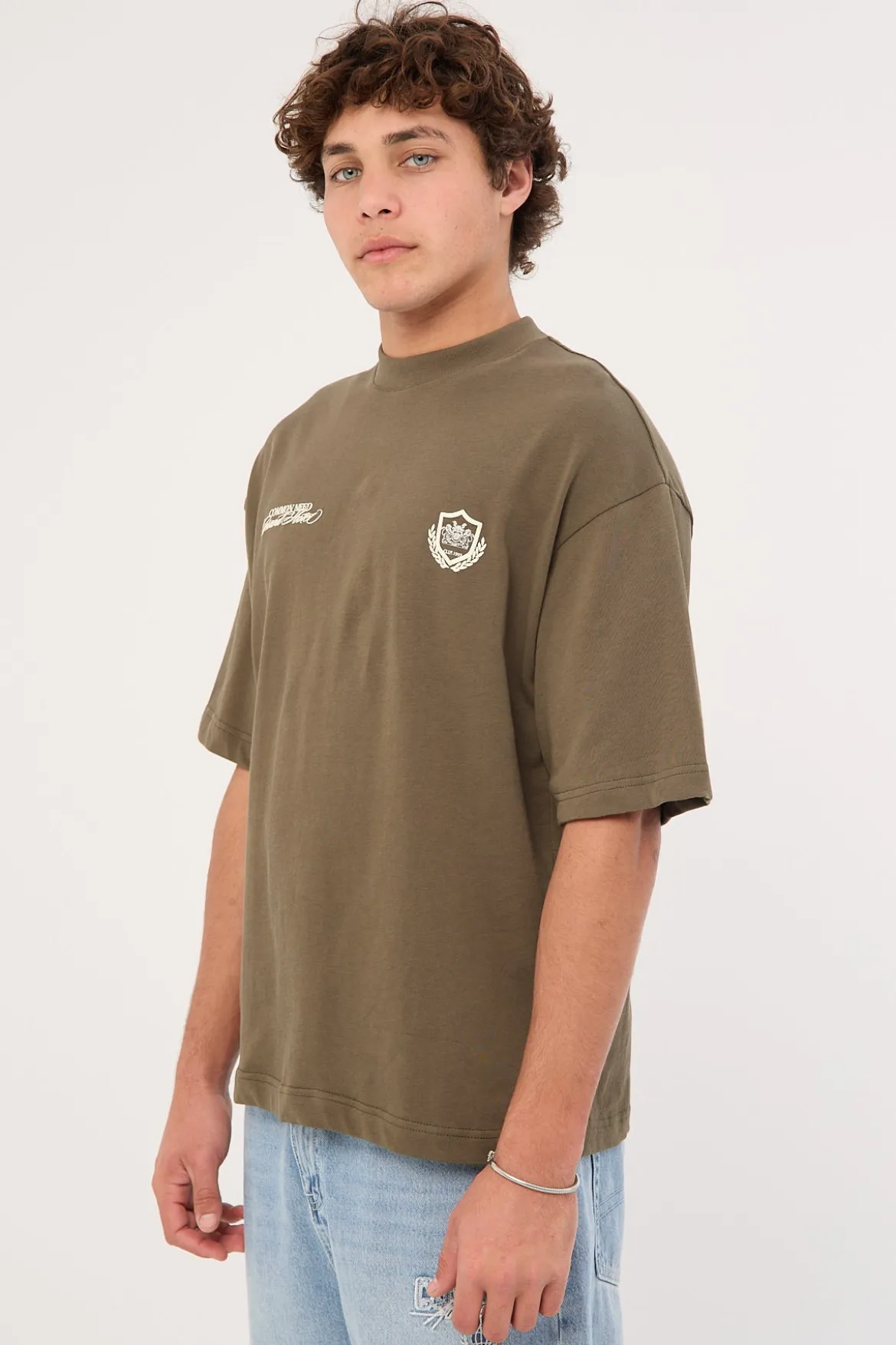 Hotel Heavyweight Easy Tee Deep Olive