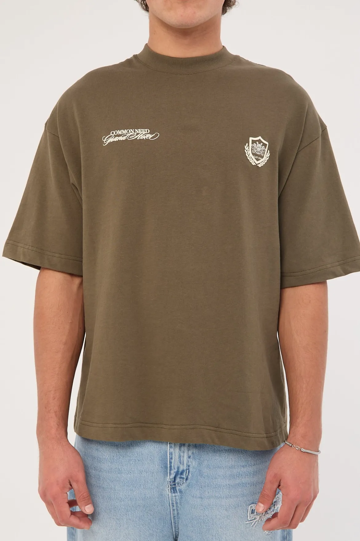 Hotel Heavyweight Easy Tee Deep Olive