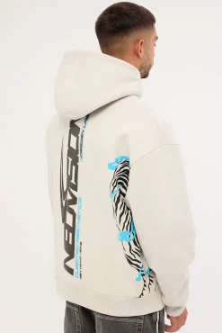 Hunt Street Hoodie Ice Grey