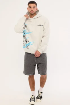 Hunt Street Hoodie Ice Grey