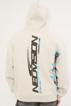 Hunt Street Hoodie Ice Grey