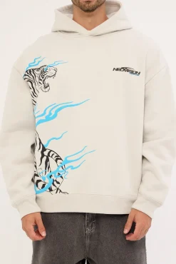 Hunt Street Hoodie Ice Grey