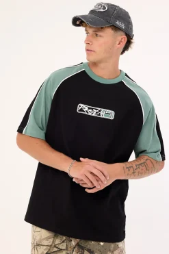 Hustler Heavy Tee Black