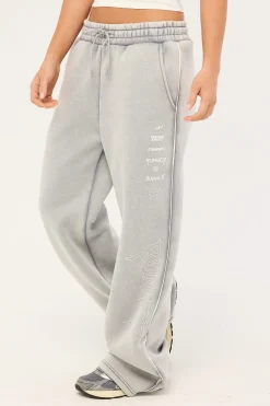 Hypercore Wide Leg Tracke Pant Concrete