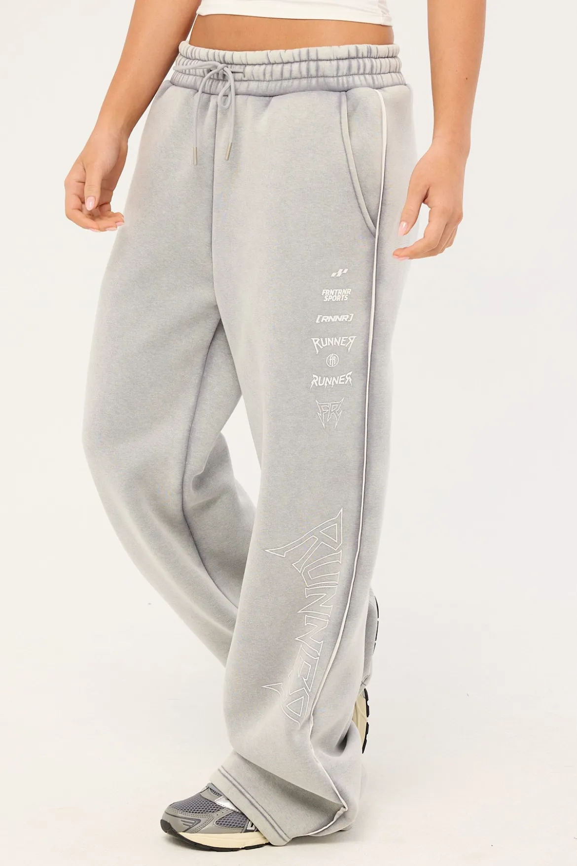 Hypercore Wide Leg Tracke Pant Concrete