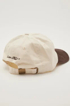 Ibiza Two Tone Dad Cap Cream