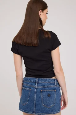 Ice Spice Baby Tee Black
