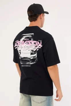 Ignition Oversize Super Heavy Tee Black