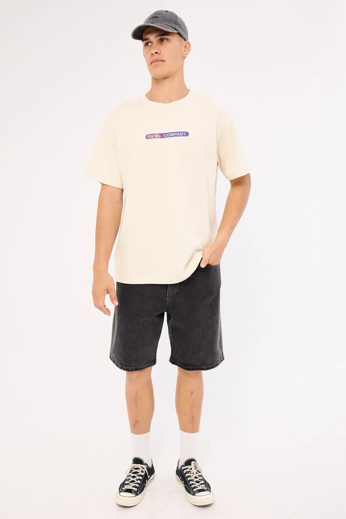 Immersion Merch Fit Tee Heritage White
