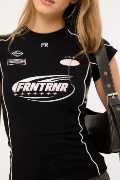Impact Grid Nano Tee Black Pink