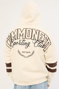Imperium Boxy Hoodie Off White