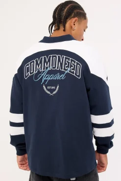 Imperium Rugby Shirt Navy/White