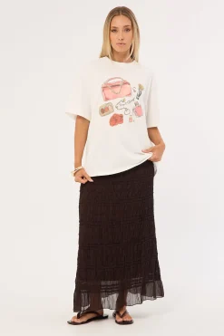 In My Bag Oversized T-Shirt White