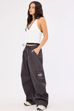 Inferno Barrel Leg Pant Charcoal
