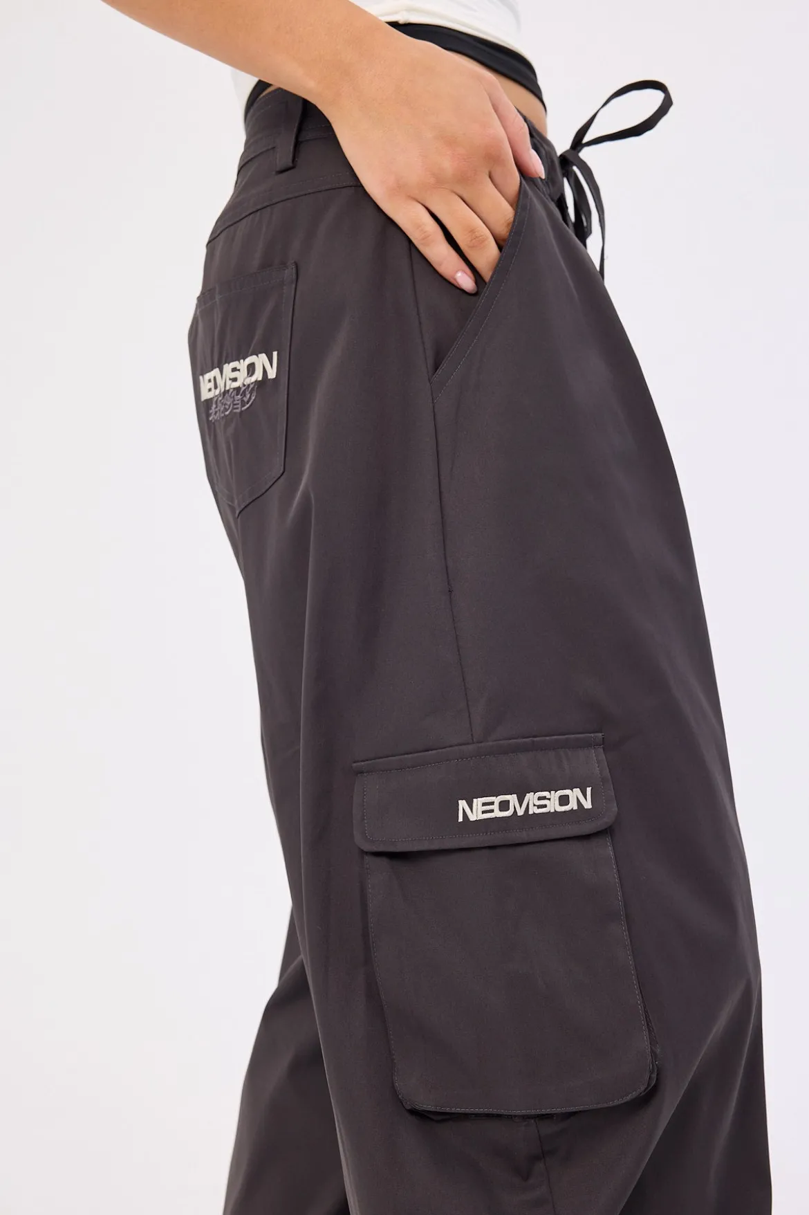 Inferno Barrel Leg Pant Charcoal
