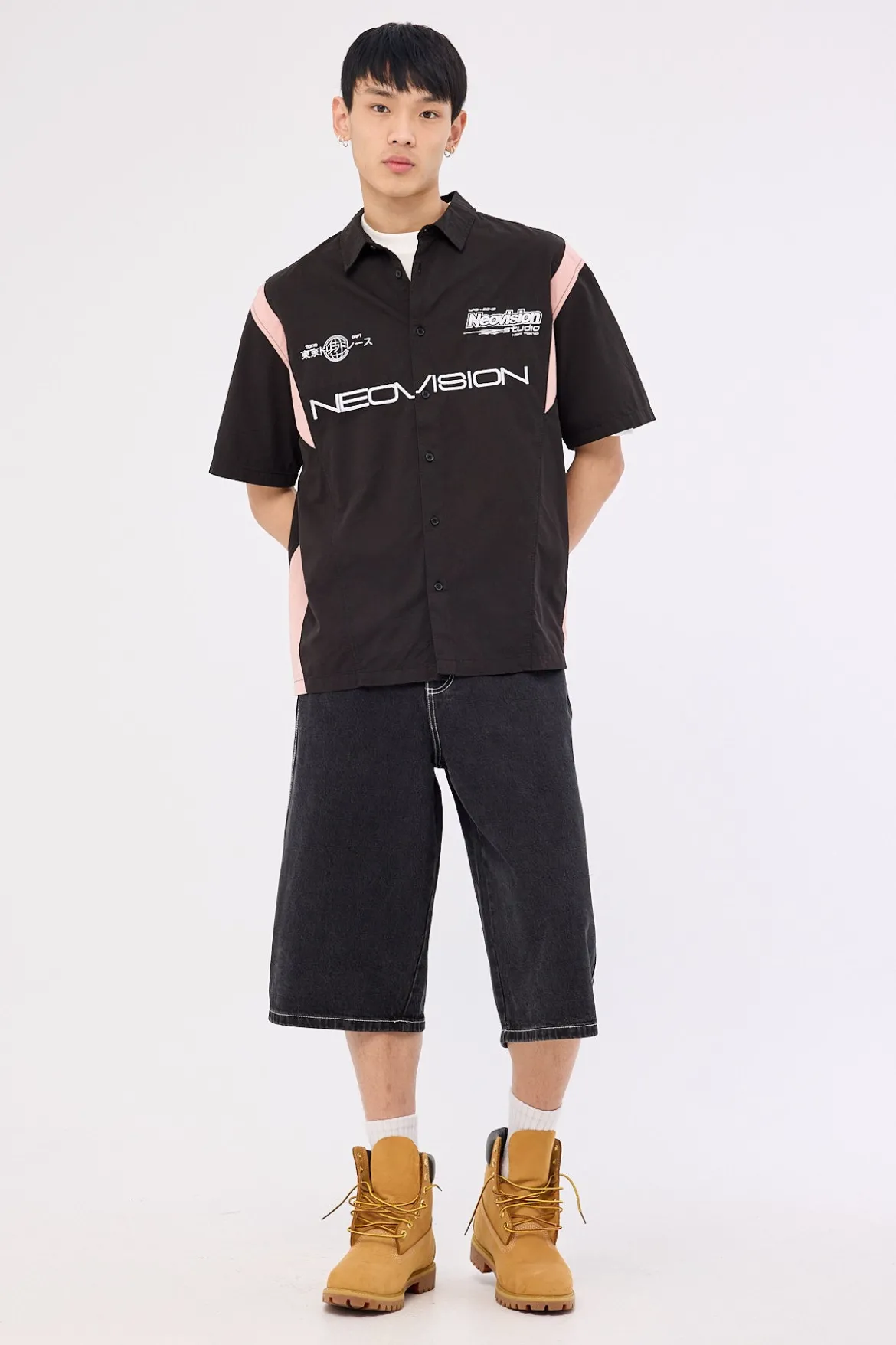 Inferno Oversize Shirt Black