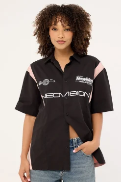 Inferno Oversize Shirt Black
