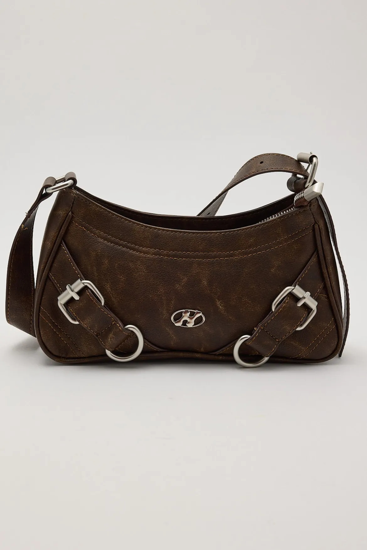 Infinite Buckle Bag Brown