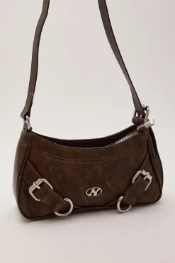 Infinite Buckle Bag Brown