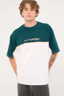 Infinity 3.0 Heavy Tee White/Deep Teal