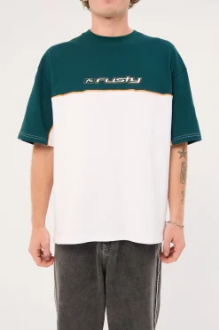 Infinity 3.0 Heavy Tee White/Deep Teal