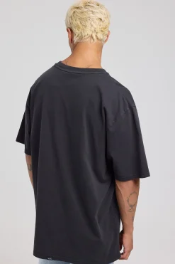 Insomnia Oversize Fit Tee Washed Black