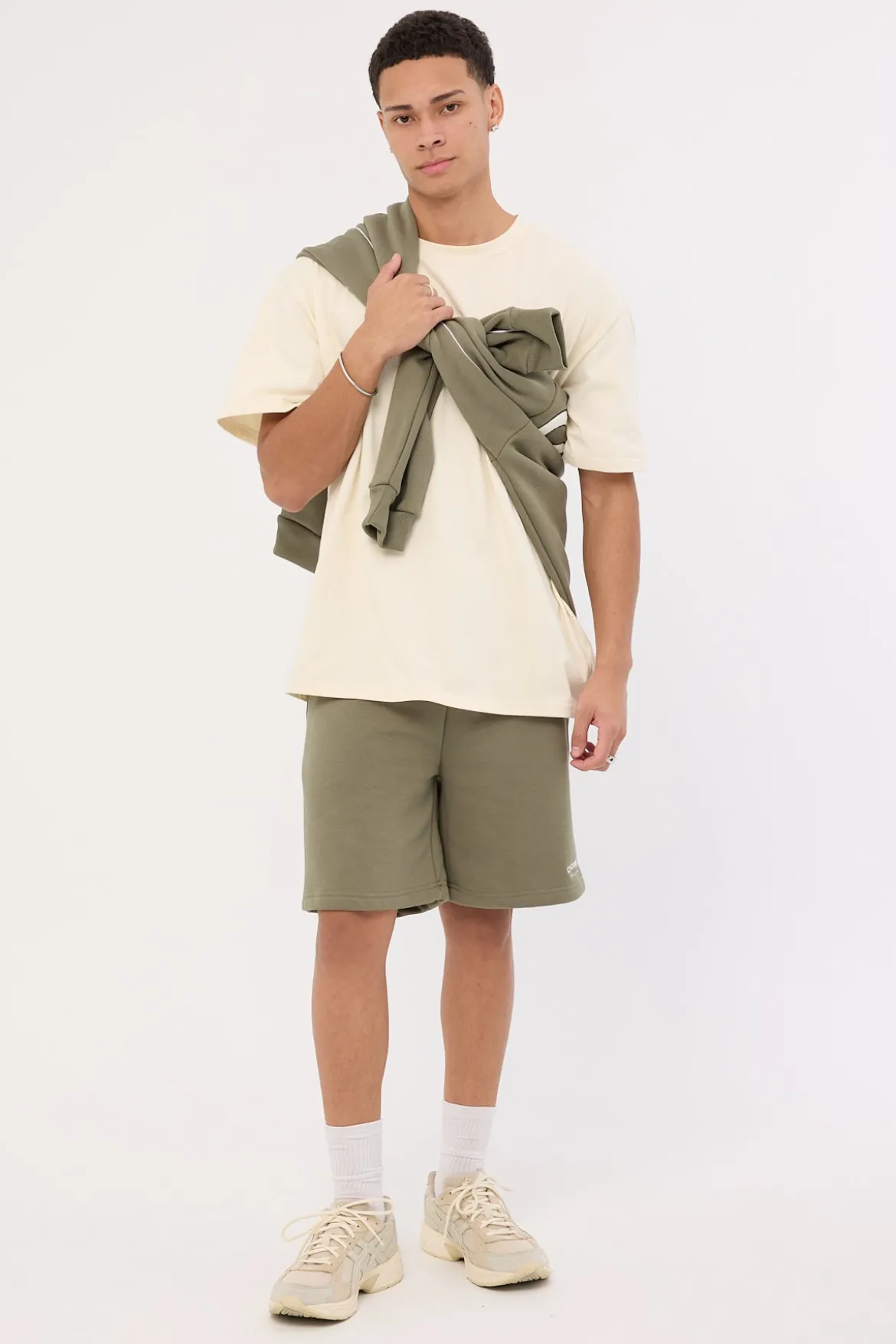 Intermission Sweat Short Olive Green