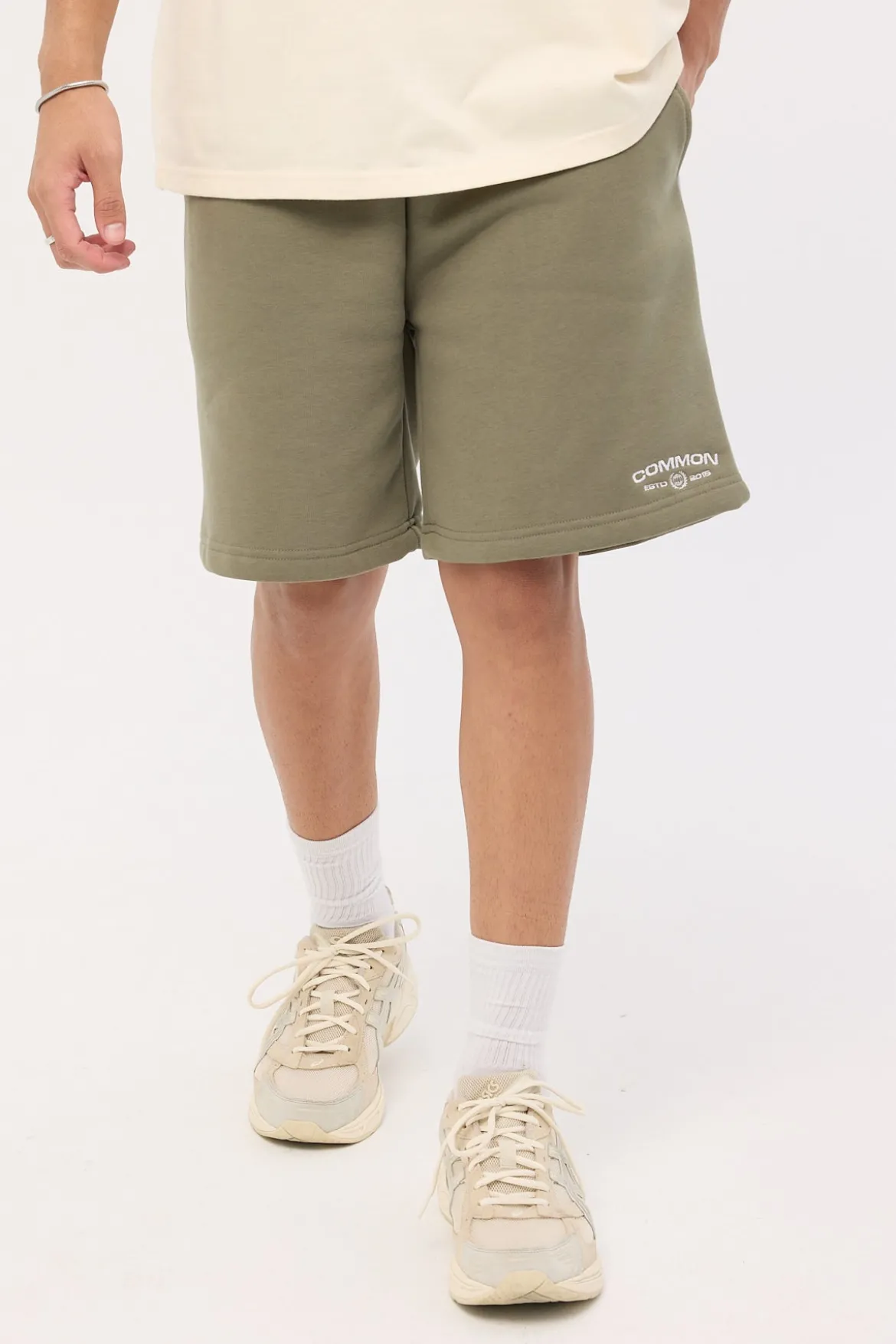 Intermission Sweat Short Olive Green