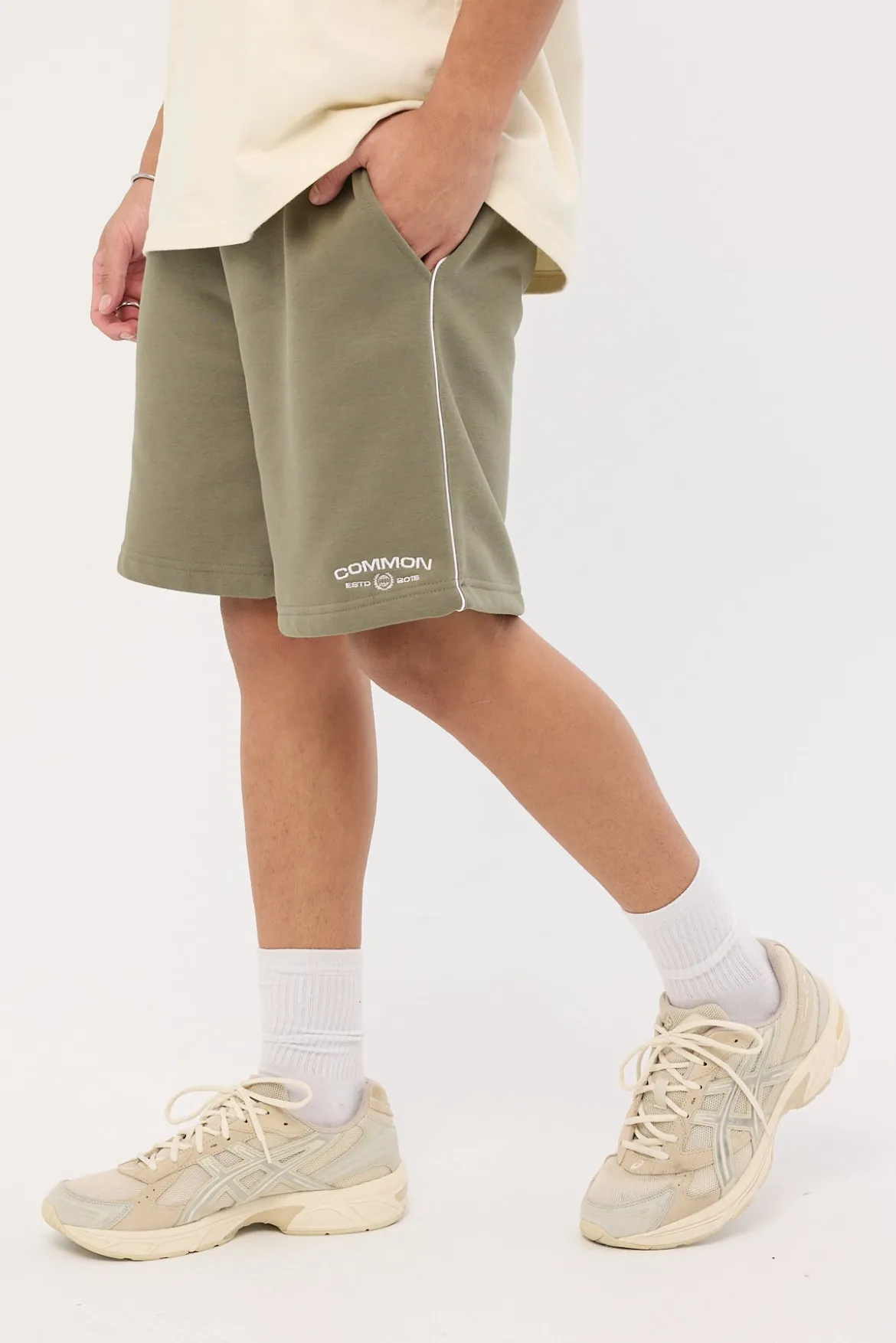 Intermission Sweat Short Olive Green