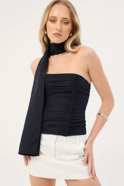 Island Bodice Navy