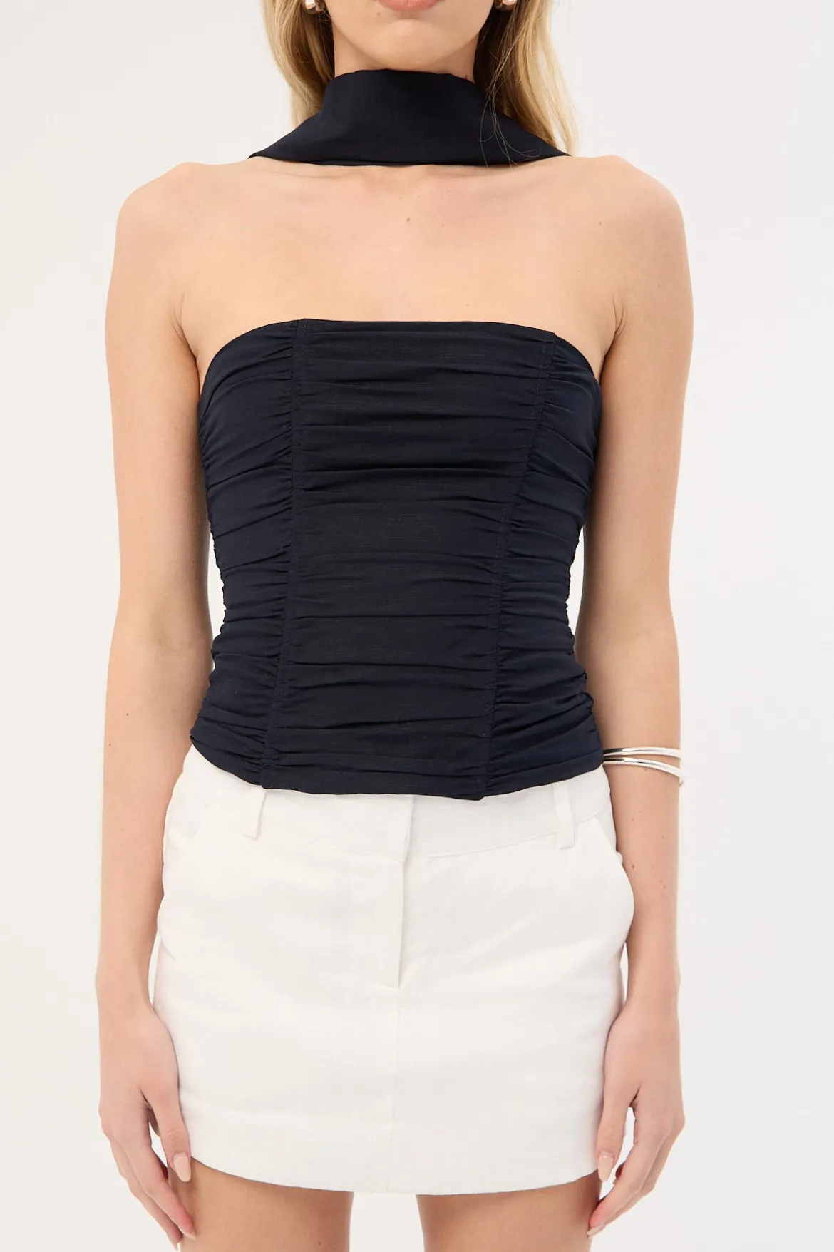 Island Bodice Navy